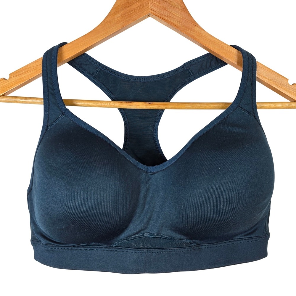 Old Navy Active Teal Blue Medium Support‎ Racerback Sports Bra Small